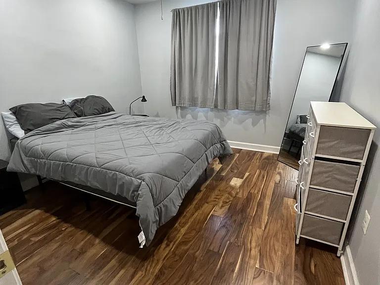 Second floor rear bedroom with walk-in closet