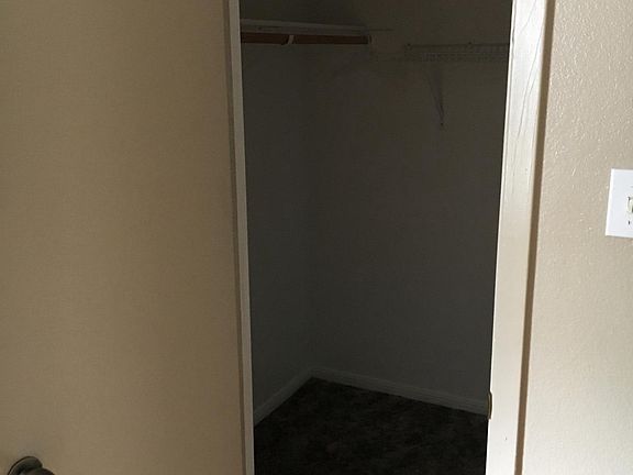 Master bedroom walk in closet