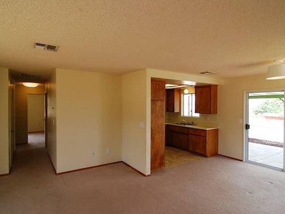 kitchen & living room