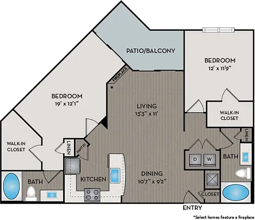 Floor plan York