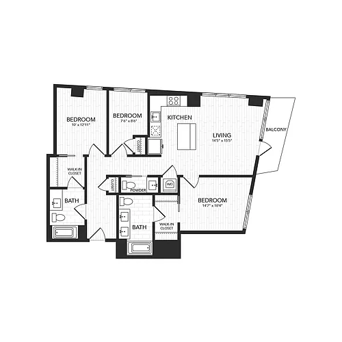Floor plan C3