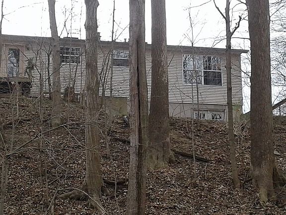 looking up @house from creek
