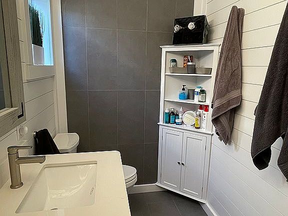 Remodeled master bath