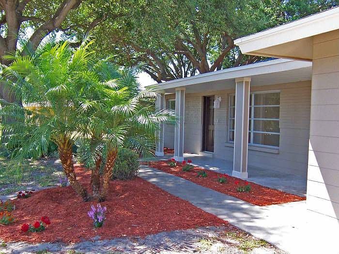 Colorful front entry