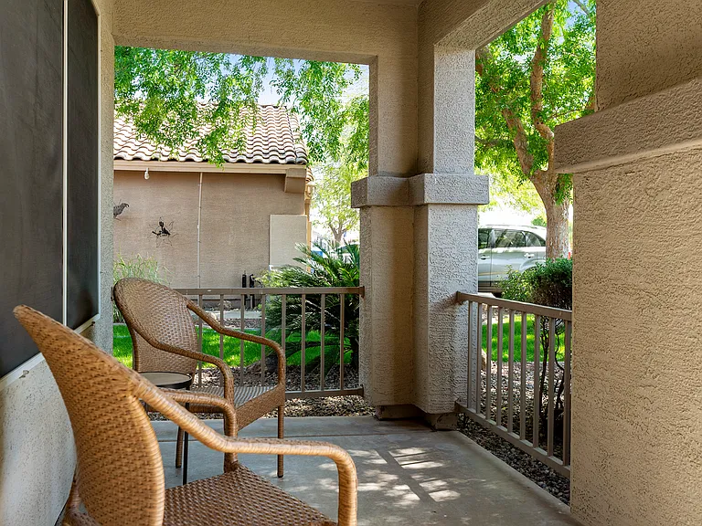 Front porch area