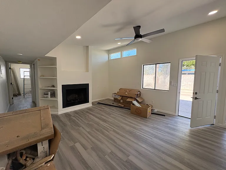Family Room with fireplace
