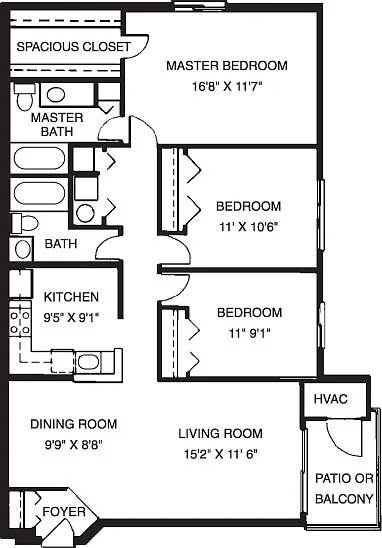 Floor plan 3A