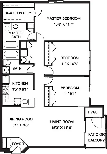 Floor plan 3A