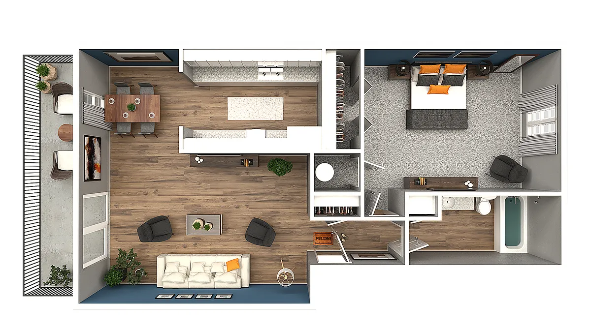 Floor plan Birdie