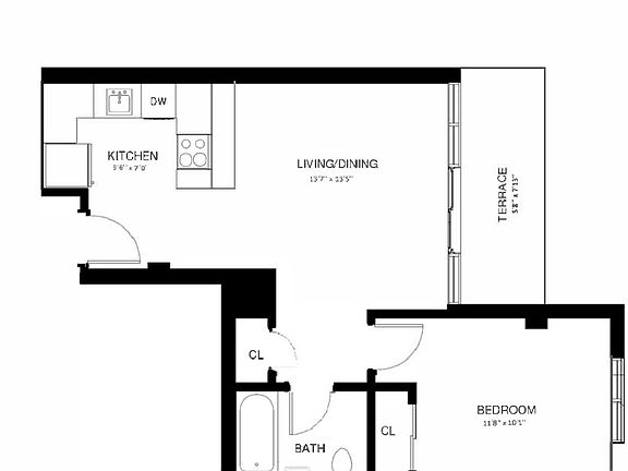 2nd image of 387 Manhattan Ave #A6a