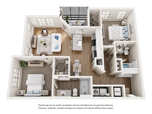 Floor plan The Garnet