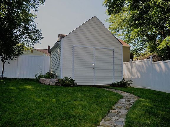 Powered shed with loft