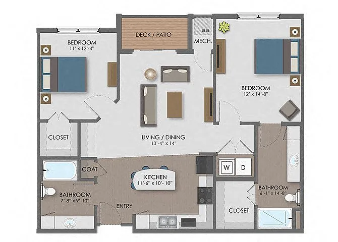 Floor plan LAMARR