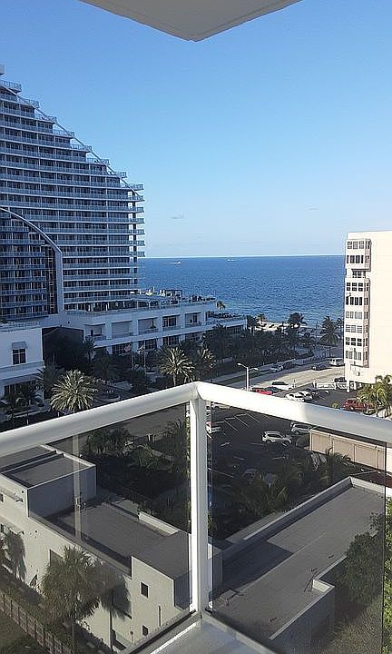 Beach view from every room