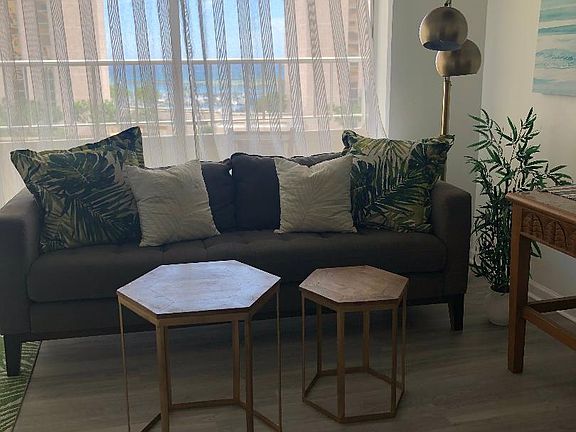 Living Room w/Ocean in background