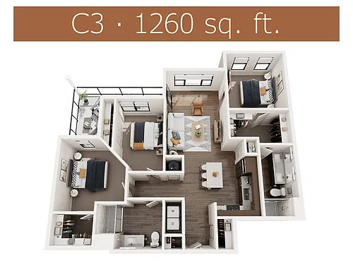 Floor plan C3