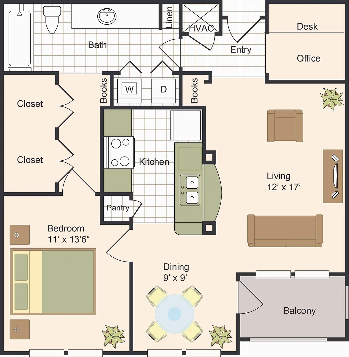 Floor plan A