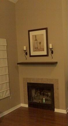 Fire Place in Open Concept Living Room