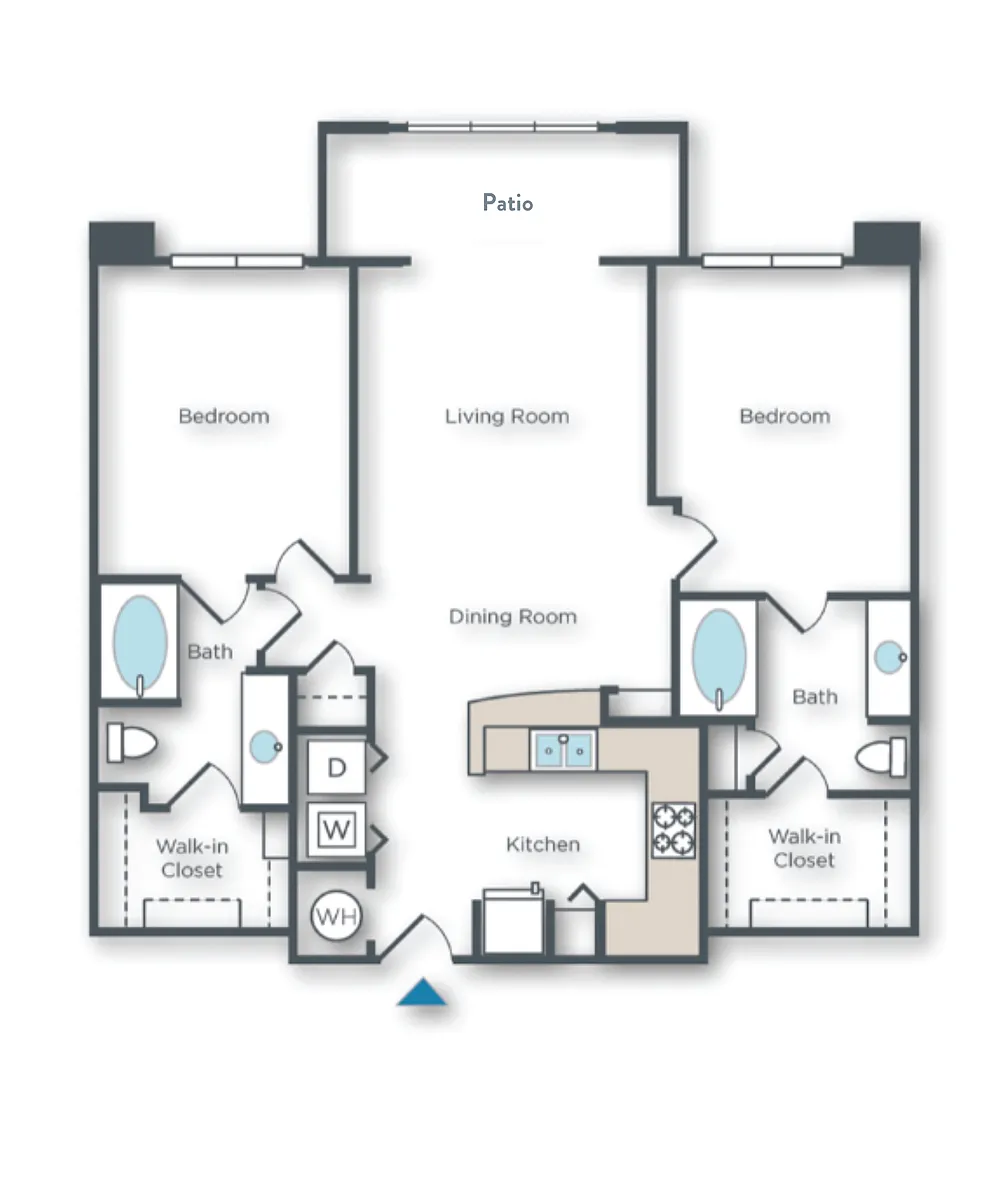 Floor plan Elm A