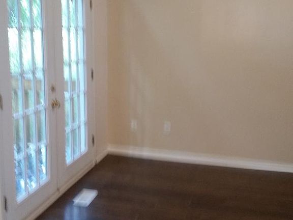 French doors to outside deck
