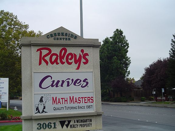 In Raley's Shopping center