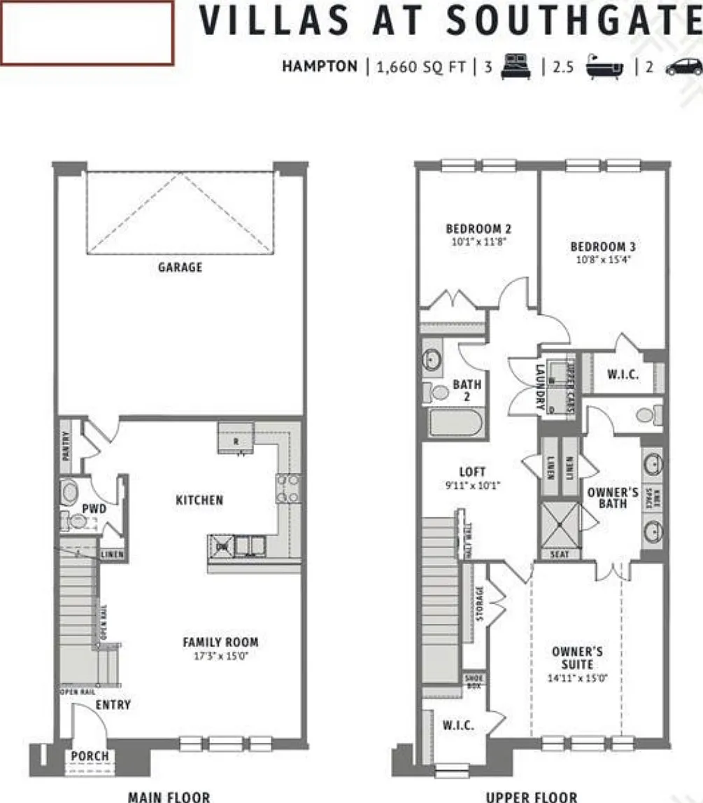 3 bed, 2.5 bath, 1660 sqft, $2,900 — Photo 2