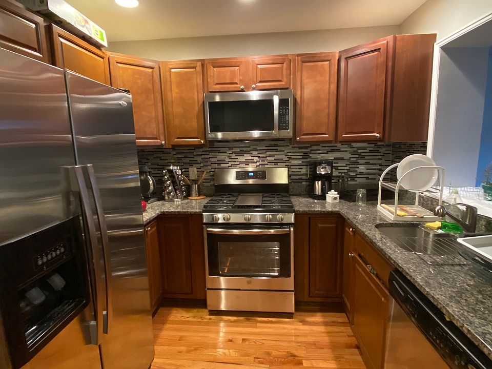 Kitchen with new appliances 