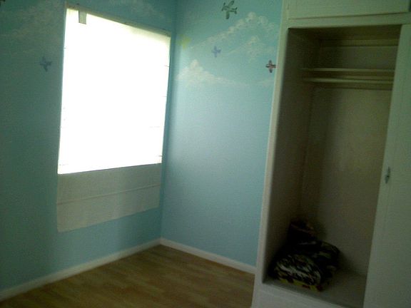 Child's Bedroom (#2) painted with Sky, Clouds & Planes