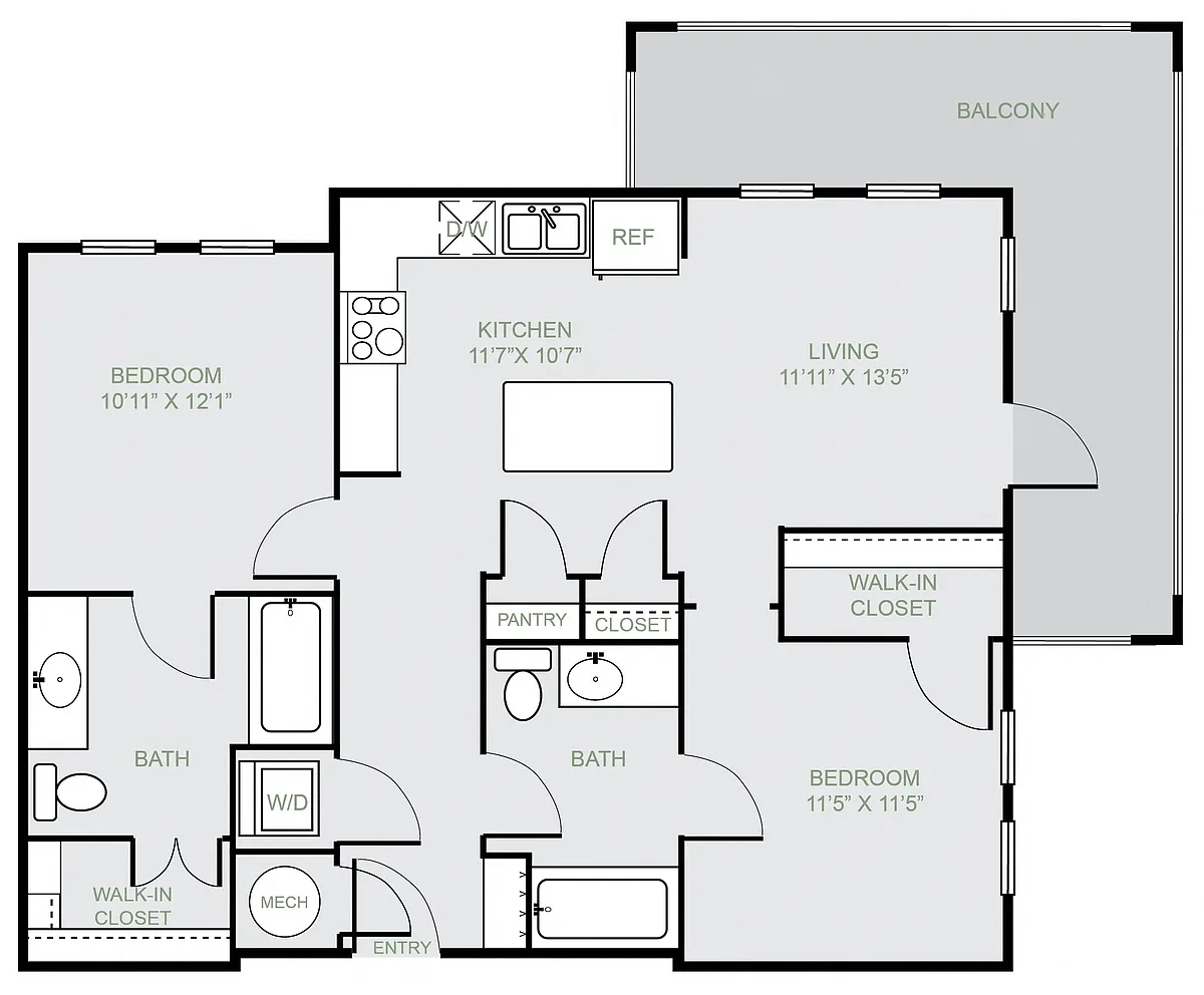 Floor plan B2