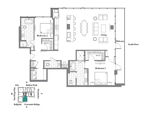 Floor plan Coronado