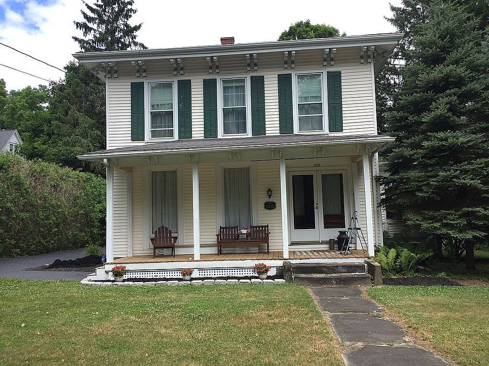 Newly rebuilt front porch 