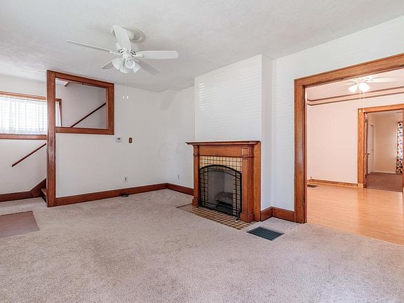 living room to dining room