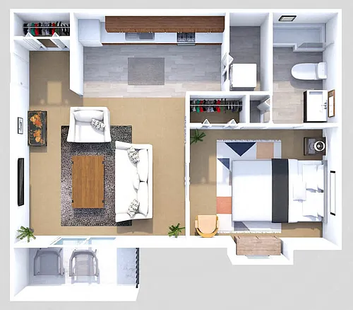 Floor plan The Camden
