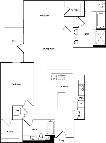Floor plan B16