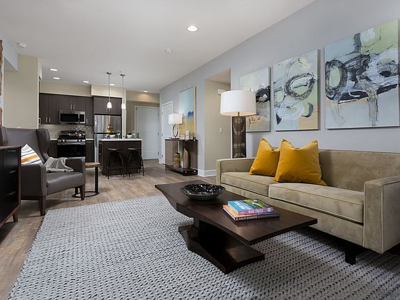 Kitchen and Living Areas