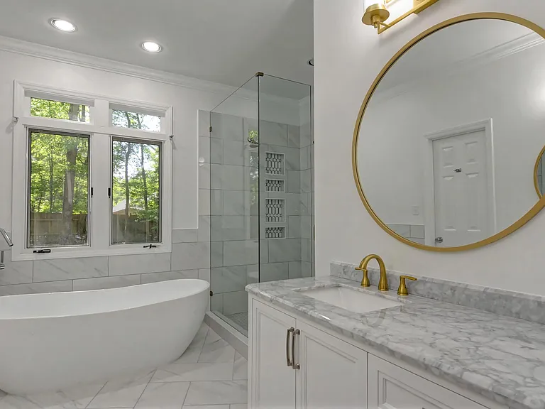 master bath newly remodeled