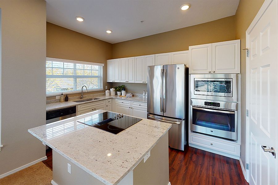 Designer lighting fixtures throughout