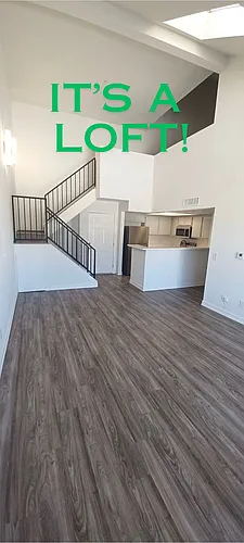 Floor plan 1 Bed 1 Bath AND LOFT