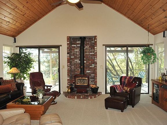Great Room/pine cathedral ceiling
