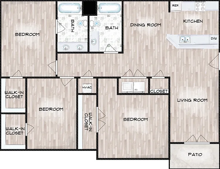 3C Floorplan Diagram