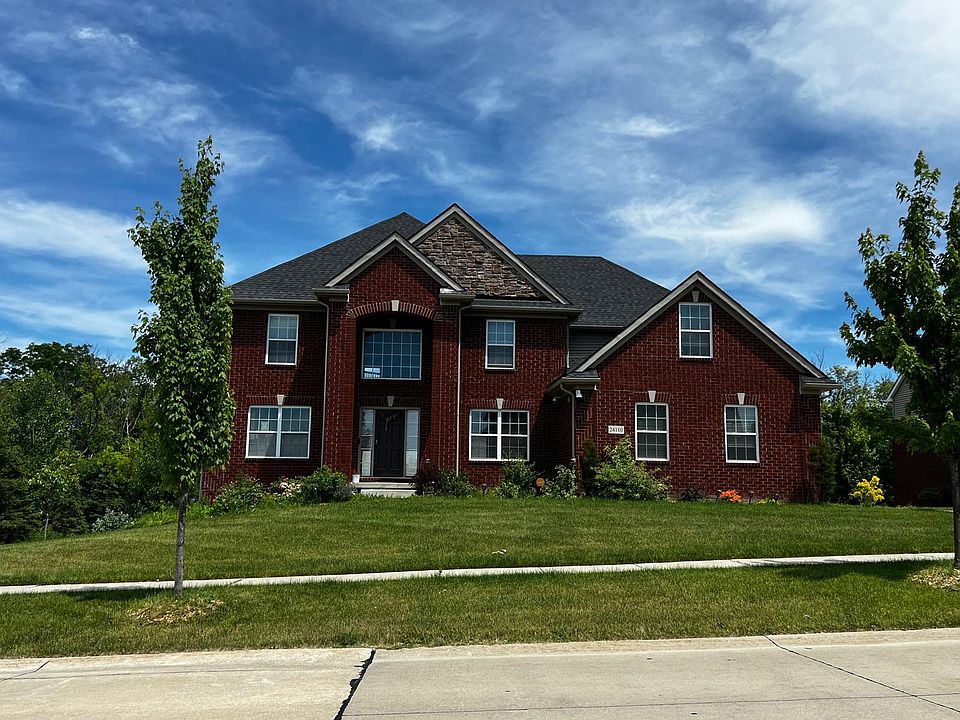 Front view of the 
house