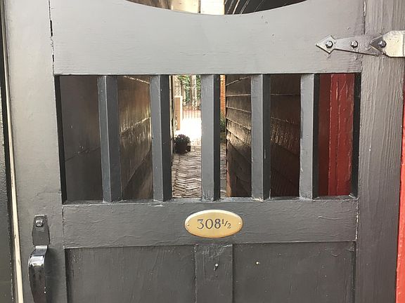 Gate and alley to 308 1/2