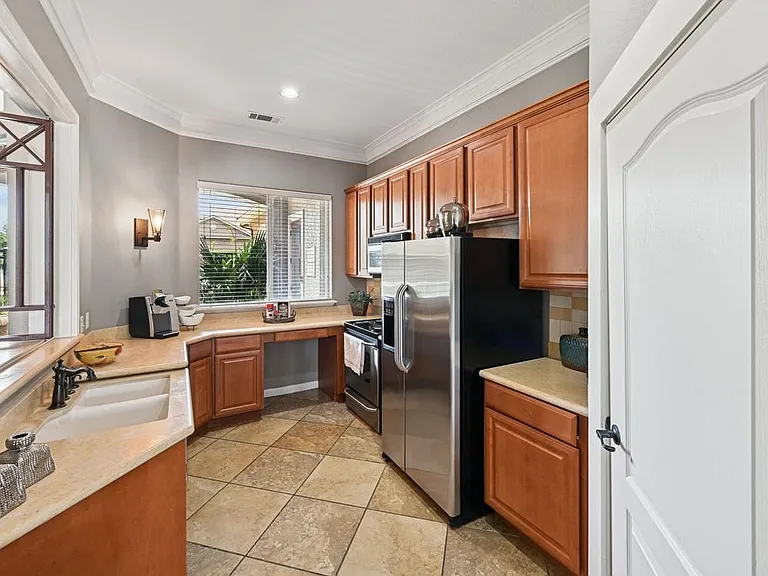 Resident lounge with kitchen