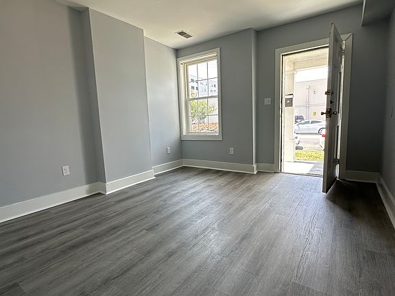 Looking at front door from hallway
