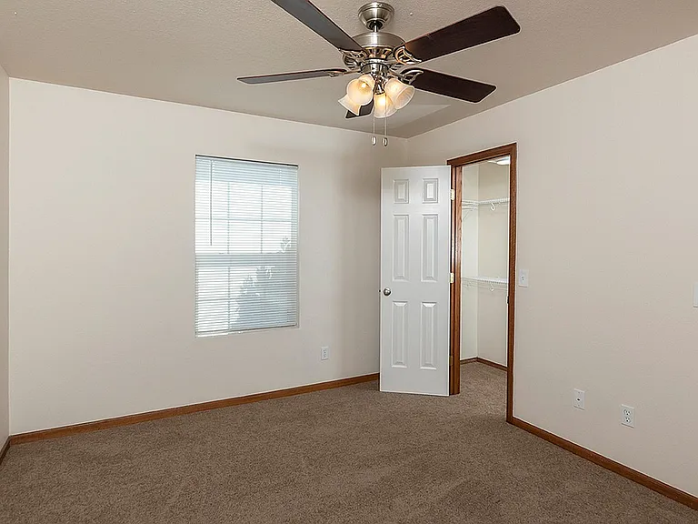 Bedroom with Spacious Closet