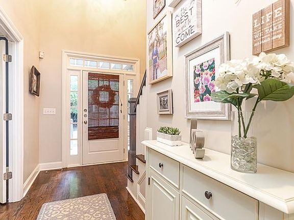 Real hardwood floors throughout main level.