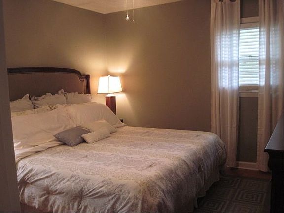 Master bedroom - room for King sized bed and nightstands