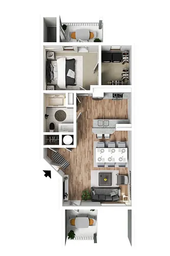 Floor plan 1/1