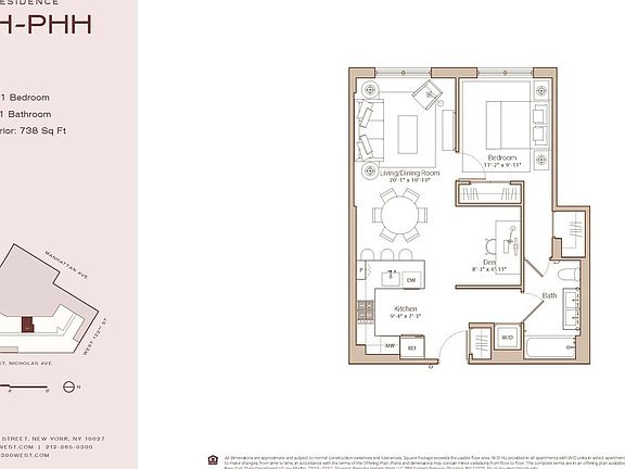 2nd image of 300 W 122nd St #11H