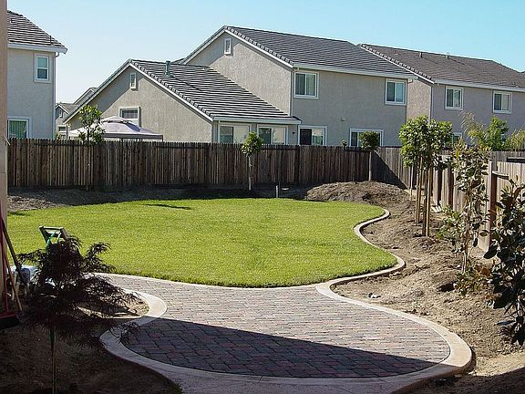 May '04, landscaping 1 yr old